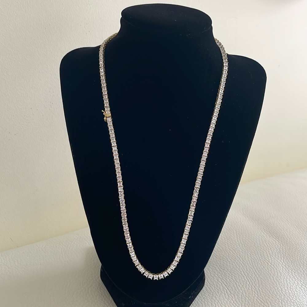 18”Sterling Silver tennis chain